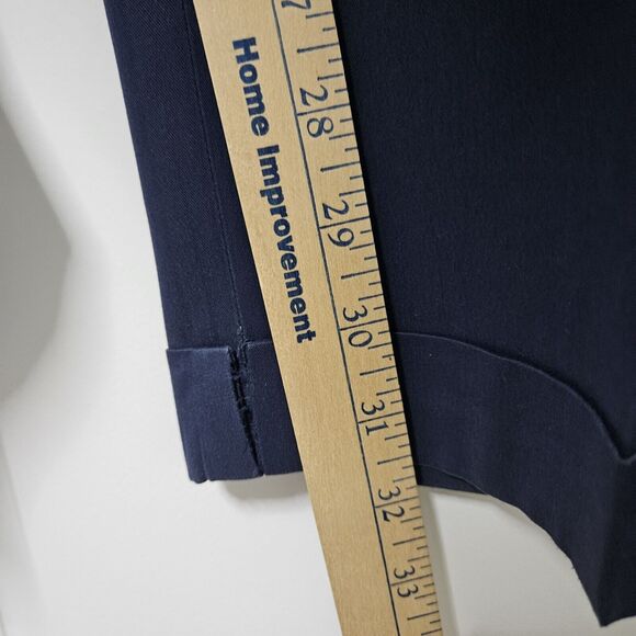 Izod Golf Pants Men’s 36x32 (34x31) Navy Pleated Cuff Hem Super Soft *See Remark - Picture 5 of 8